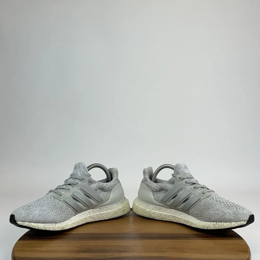 Womens Adidas Ultraboost 3.0 Gray Athletic Running Sneakers Shoes Size 9.5 M GUC